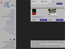Tablet Screenshot of hoteldellago.com